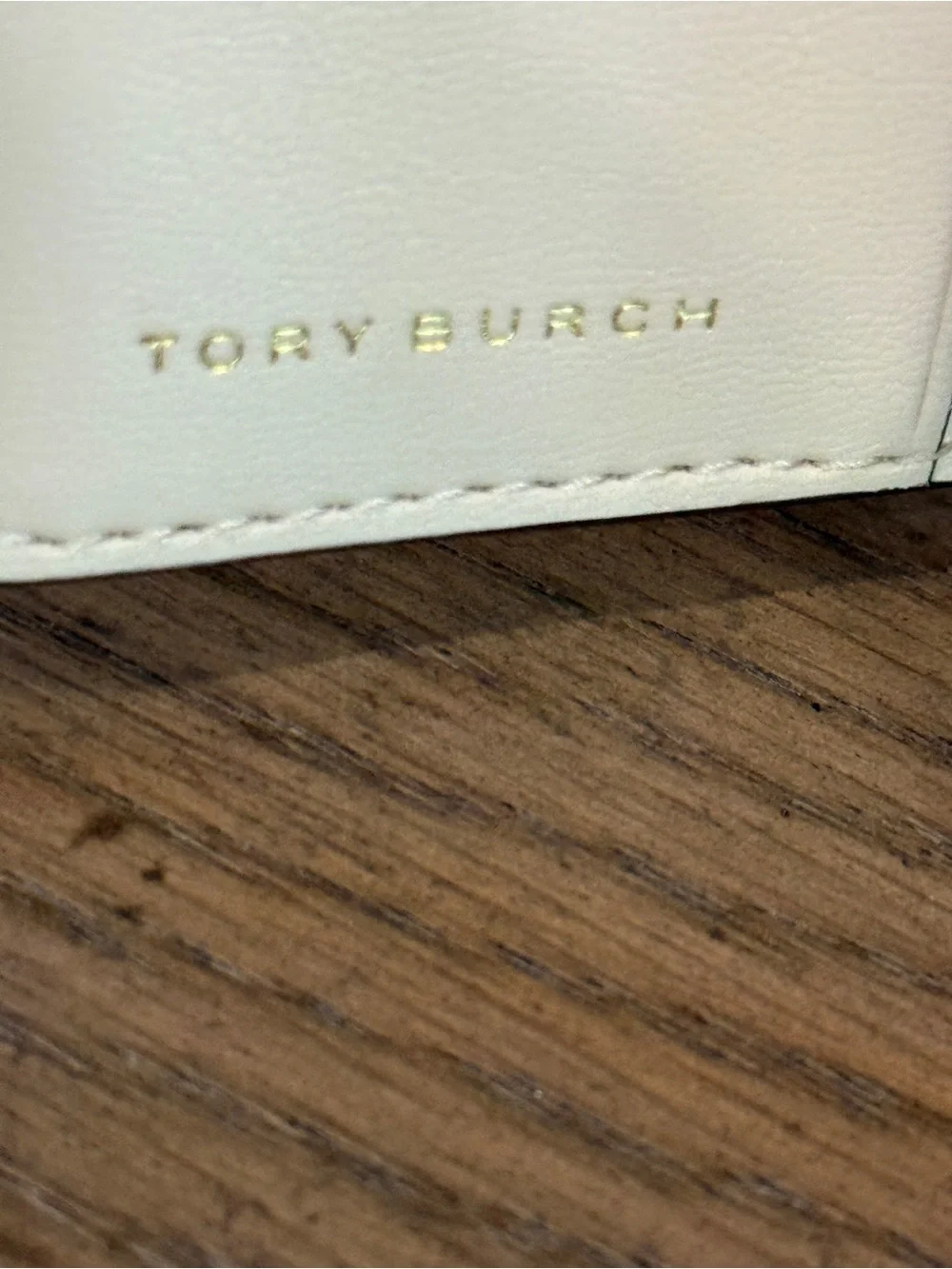 Tory Burch Emerson Gold Metallic Charms Mini Wallet 177012 retail $245 NWT